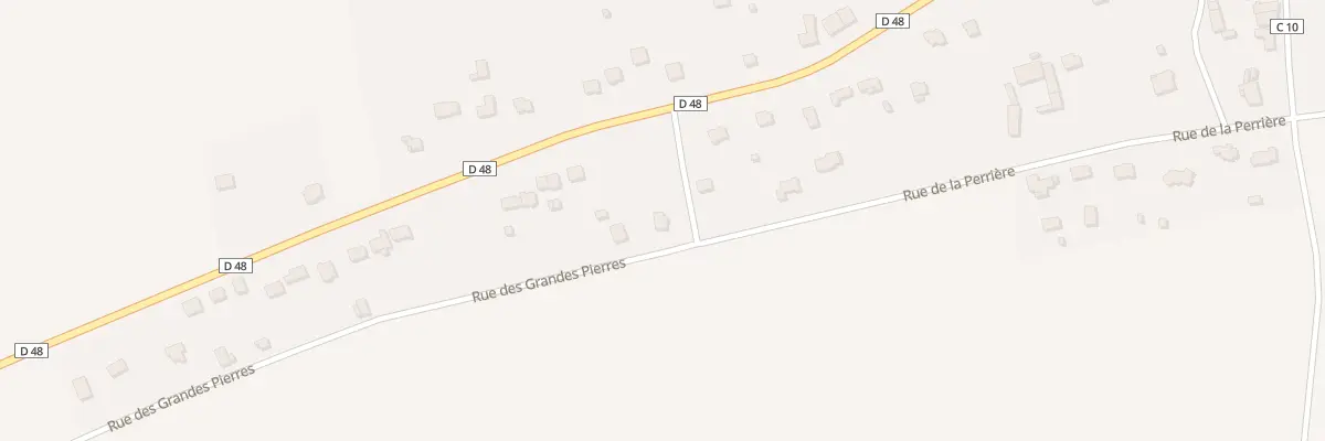 Plan du 8 Rue des Petites Pierres à Mernel