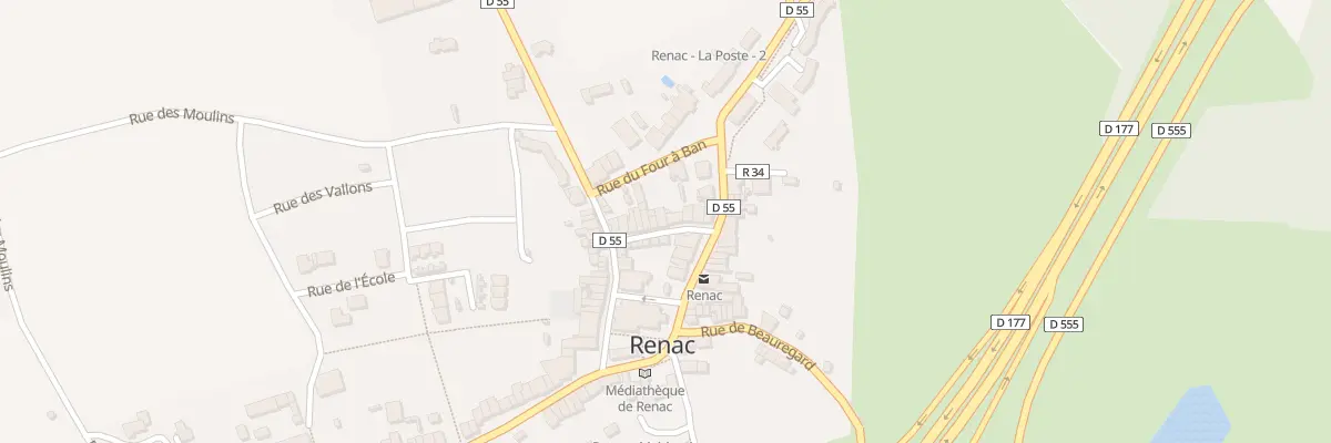 Plan du 3 Rue du Four à Ban à Renac