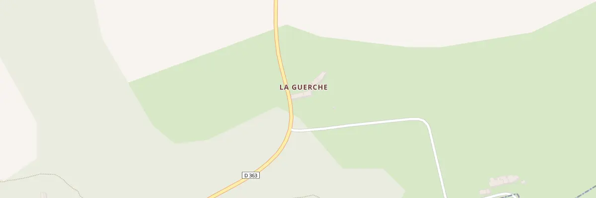 Plan du 1 La Guerche à Iffendic
