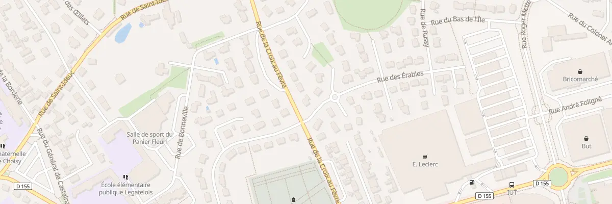 Plan du 25 Rue de la Croix au Fèvre à Saint-Malo
