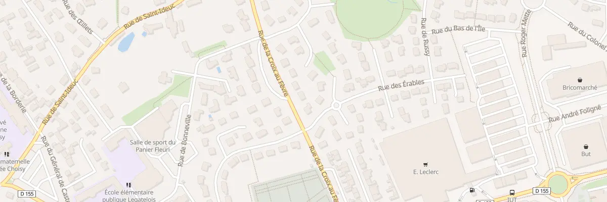 Plan du 23 Rue de la Croix au Fèvre à Saint-Malo