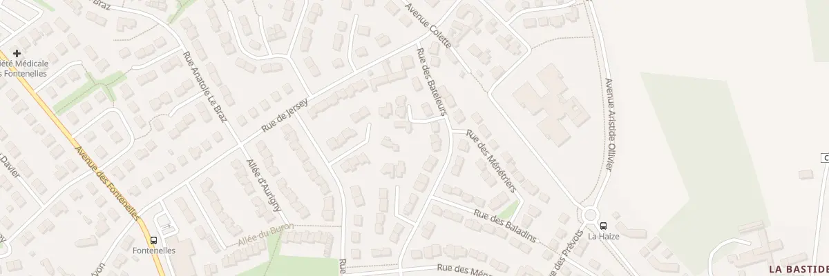 Plan du 12 Rue des Bateleurs à Saint-Malo