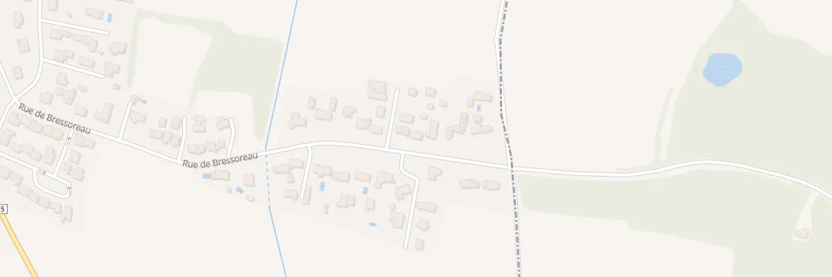 Plan du 33 Rue de Bressoreau à Chauvé