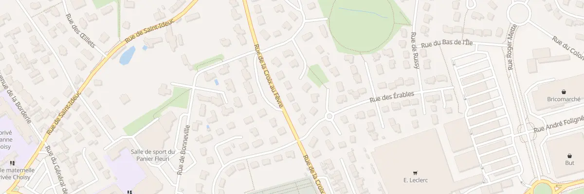 Plan du 21 Rue de la Croix au Fèvre à Saint-Malo