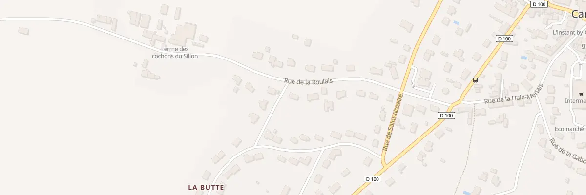 Plan du 11 Rue de la Roulais à Campbon