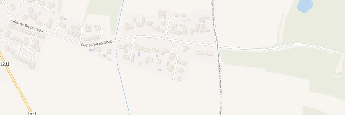 Plan du 9003 Rue de Bressoreau à Chauvé