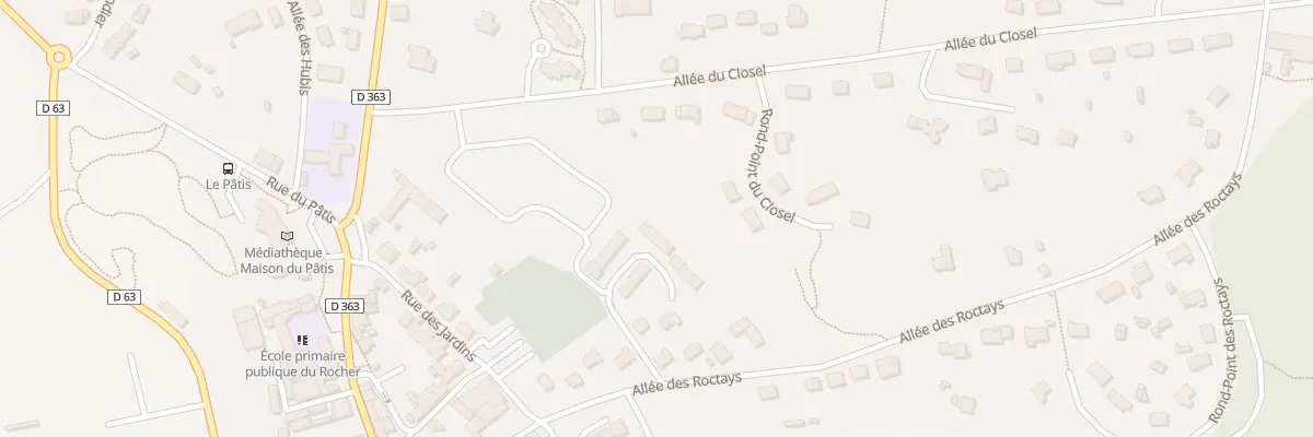 Plan du 9 Rue du Grand Clos à Monterfil