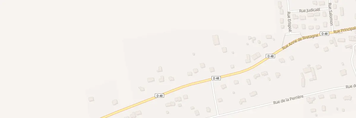 Plan du 34 Rue Anne de Bretagne à Mernel