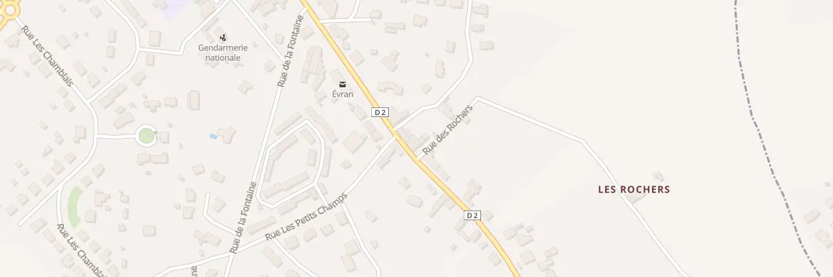 Plan du 5091 Rue de l’Hôpital à Évran