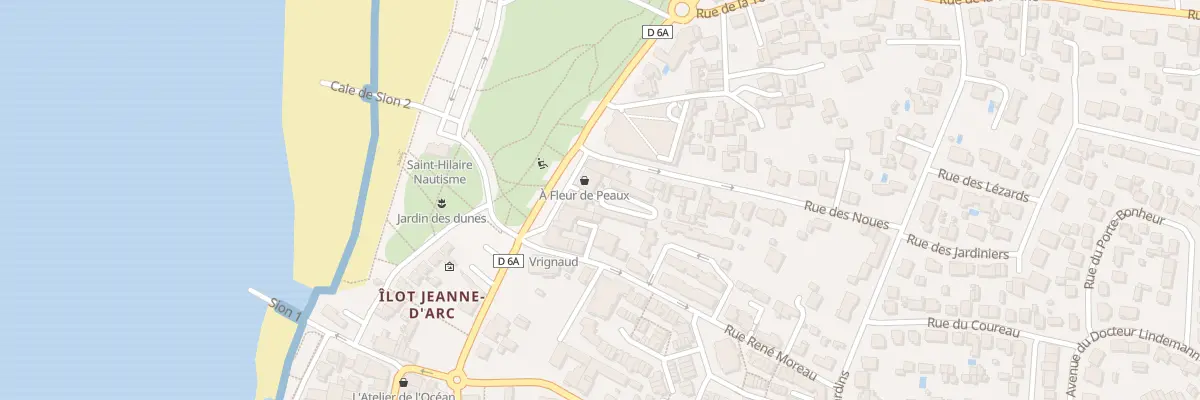Plan du 207 Av de la Forêt à Saint-Hilaire-de-Riez