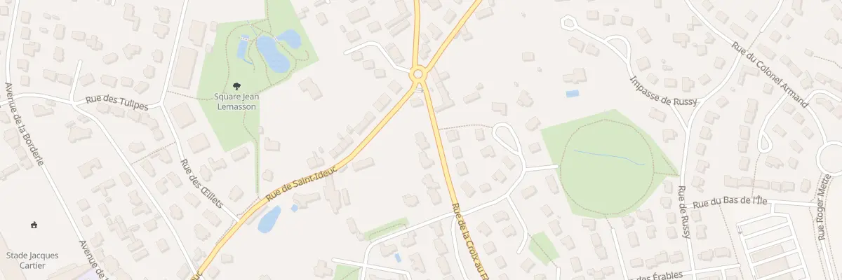 Plan du 6 Rue de la Croix au Fèvre à Saint-Malo