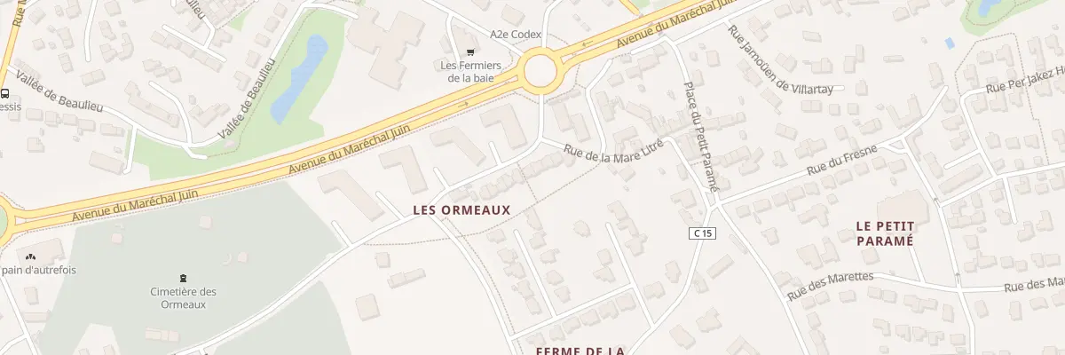 Plan du 11 Rue Louis Chopier à Saint-Malo