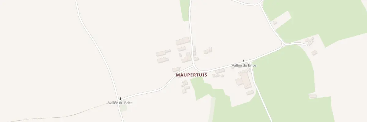 Plan du 242 Maupertuit aux Champs-Géraux