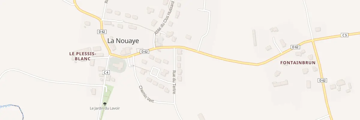 Plan du 4 Rue du Tertre à La Nouaye