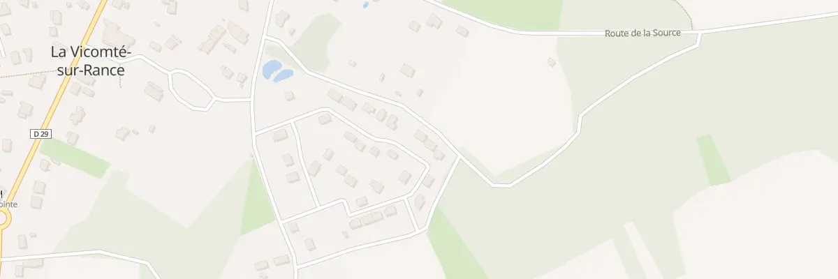 Plan du 21 Lot Domaine de la Motte à La Vicomté-sur-Rance