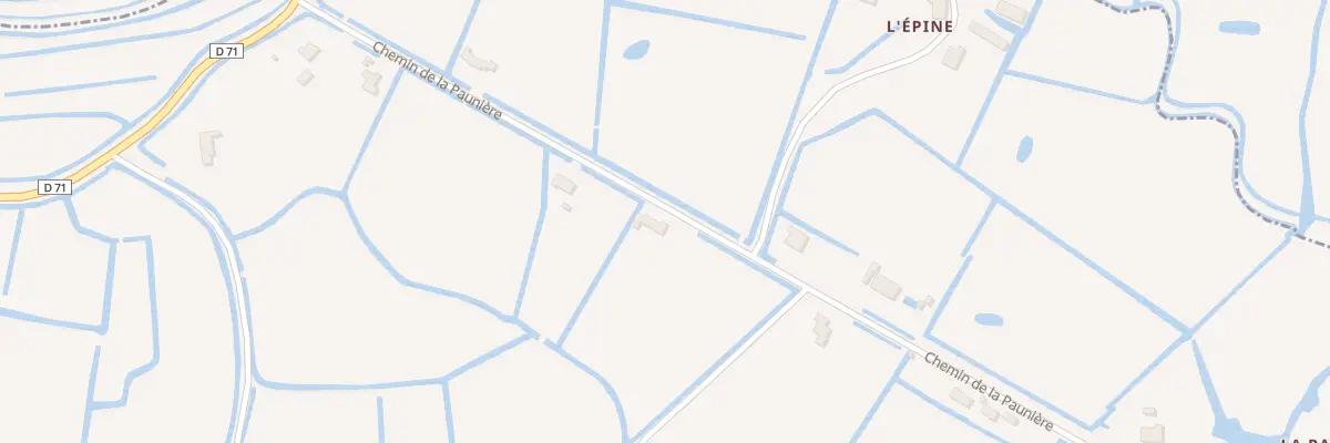 Plan du 32 Che de la Paunière au Perrier