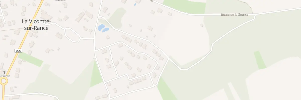 Plan du 19 Lot Domaine de la Motte à La Vicomté-sur-Rance