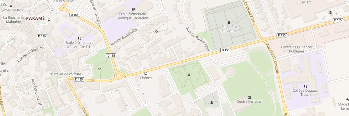 Plan du 1 Imp du Coq Hardi à Saint-Malo