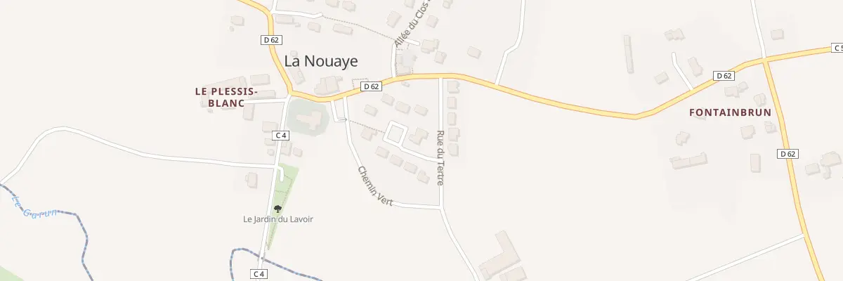 Plan du 1 Rue du Lotissement de l’Eglise à La Nouaye