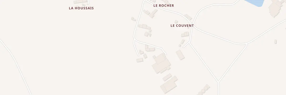 Plan du 4 Le Rocher à Maxent