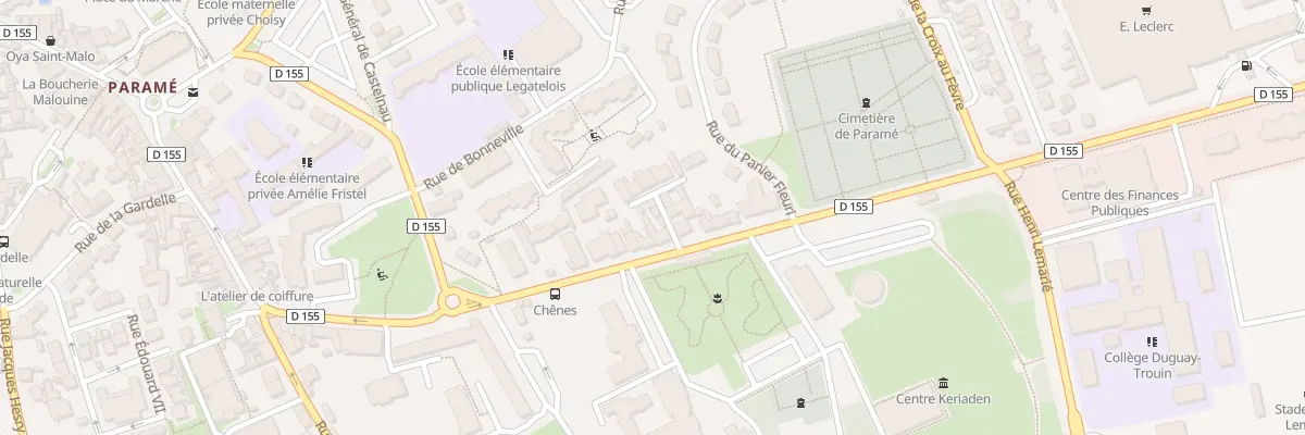 Plan du 3 Imp du Coq Hardi à Saint-Malo