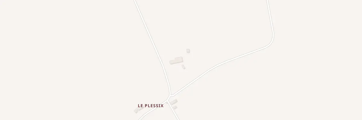 Plan du 11 Le Plessix à Évran