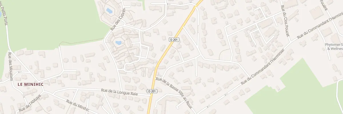 Plan du 9008 Rue du Hindré à Saint-Malo