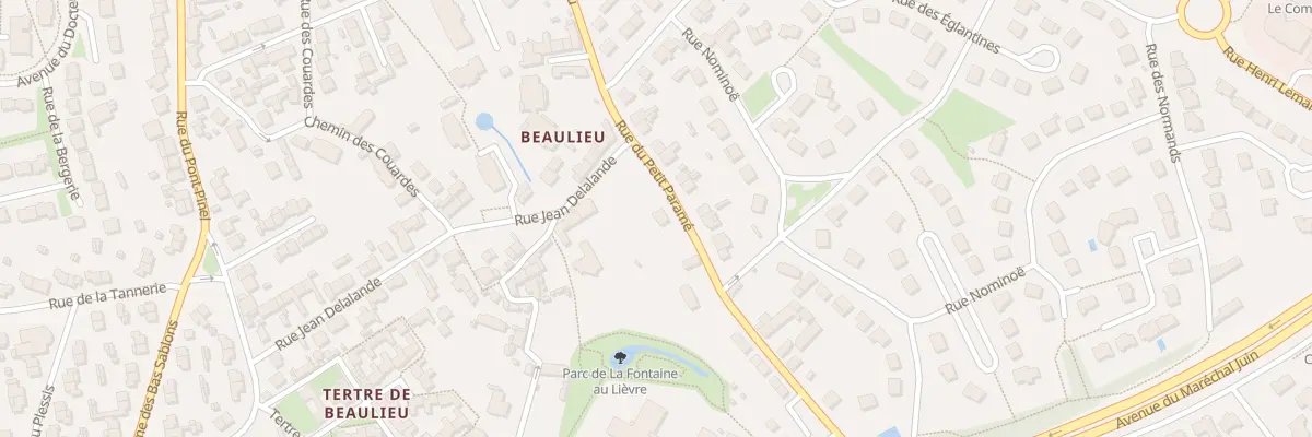 Plan du 6 Rue du Petit Paramé à Saint-Malo