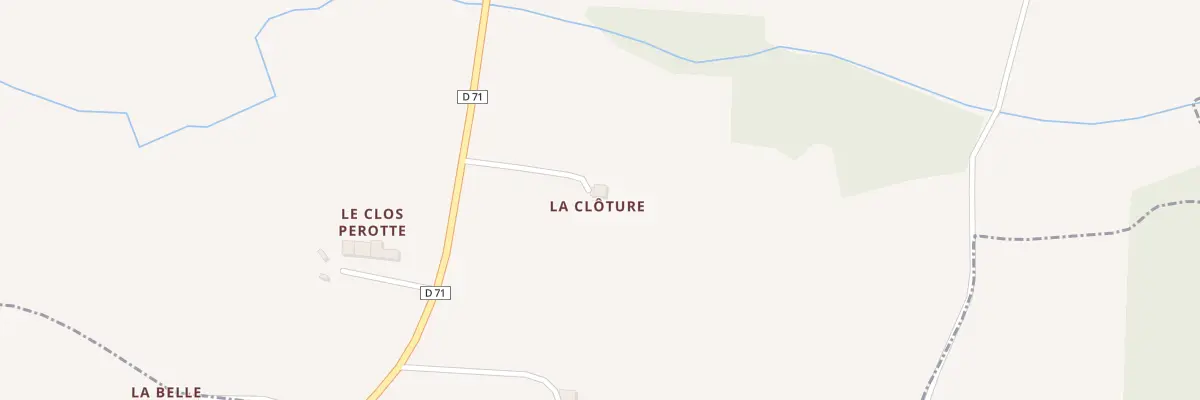 Plan du 5165 La Cloture à Saint-Pern