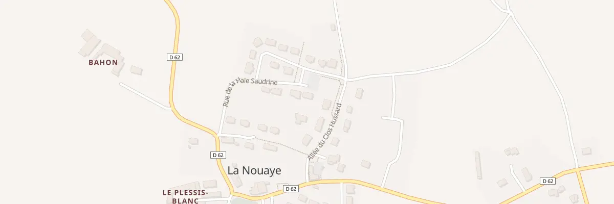 Plan du 3 Rue de la Haie Saudrine à La Nouaye