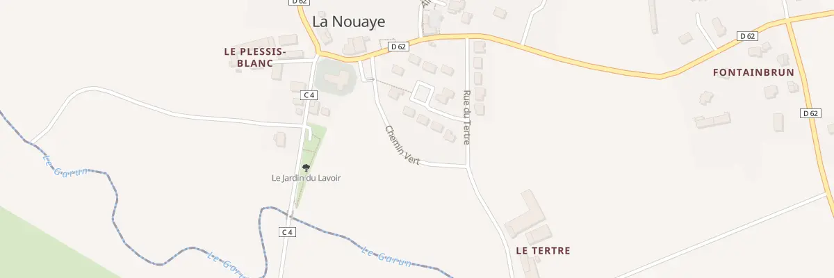 Plan du 8 Rue du Lotissement de l’Eglise à La Nouaye