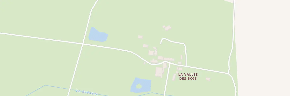 Plan du 6221 La Vallee des Bois à Avessac