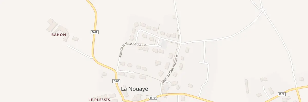 Plan du 5 Rue de la Haie Saudrine à La Nouaye