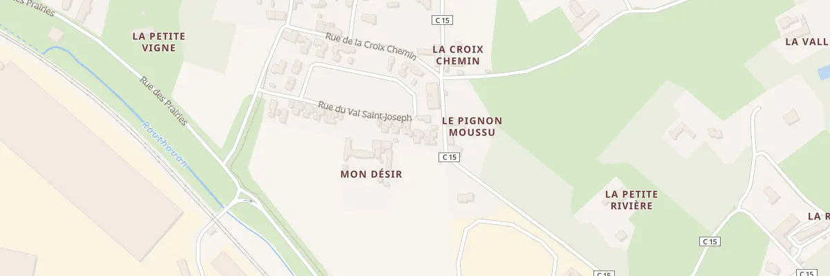 Plan du 53L Rue du Val Saint-joseph à Saint-Malo