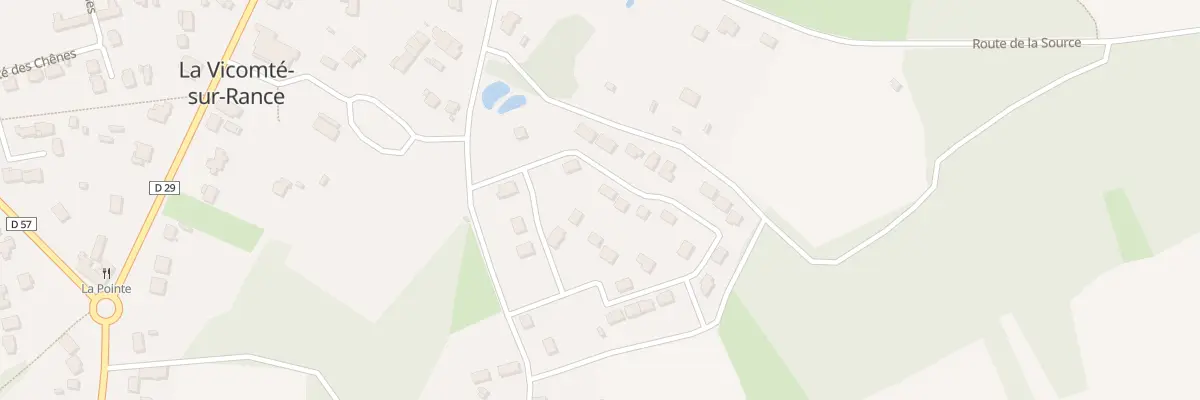 Plan du 10 Lot Domaine de la Motte à La Vicomté-sur-Rance