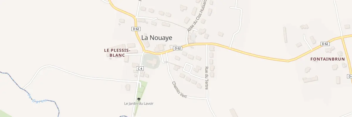 Plan du 5 Rue du Lotissement de l’Eglise à La Nouaye