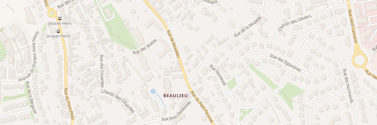 Plan du 41 Rue de Beaulieu à Saint-Malo