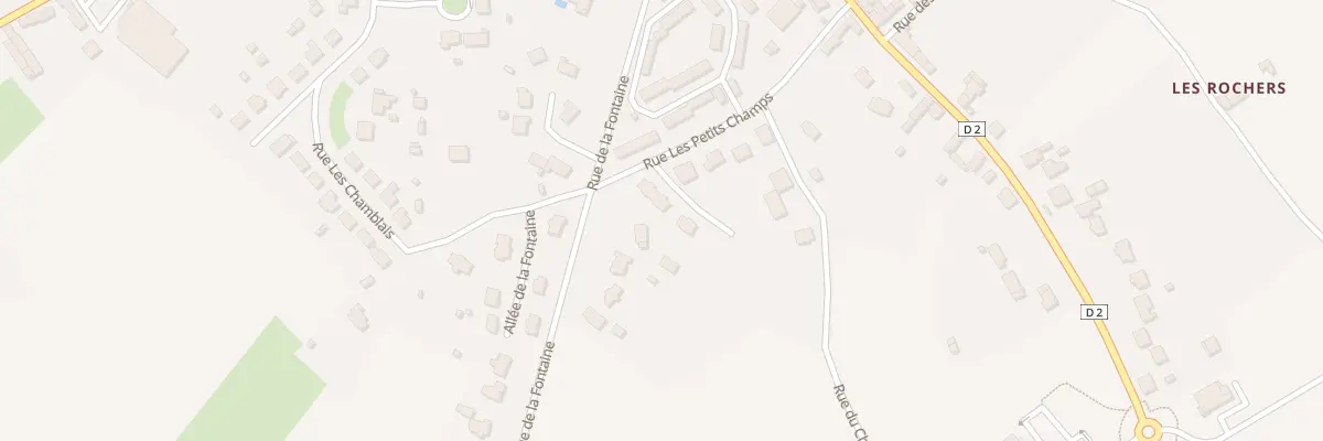 Plan du 2 Res Residence de la Landelle à Évran