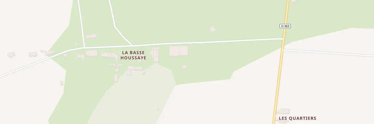Plan du 6622 La Haute Houssaye à Iffendic