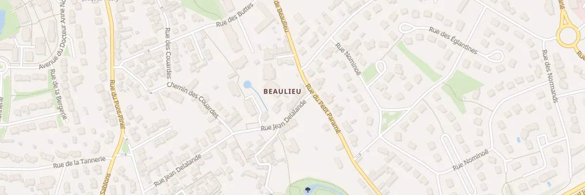Plan du 43 Rue Jean Delalande à Saint-Malo