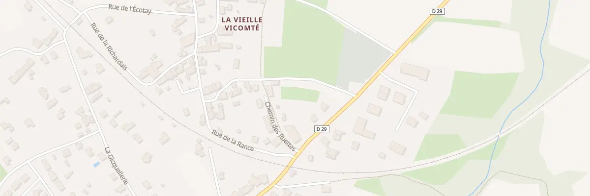 Plan du 5 Rue Tiphaine Raguenel à La Vicomté-sur-Rance