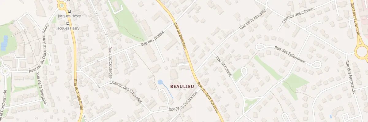 Plan du 34B Rue de Beaulieu à Saint-Malo
