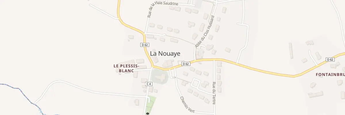 Plan du 7 Rue du Plessis Blanc à La Nouaye