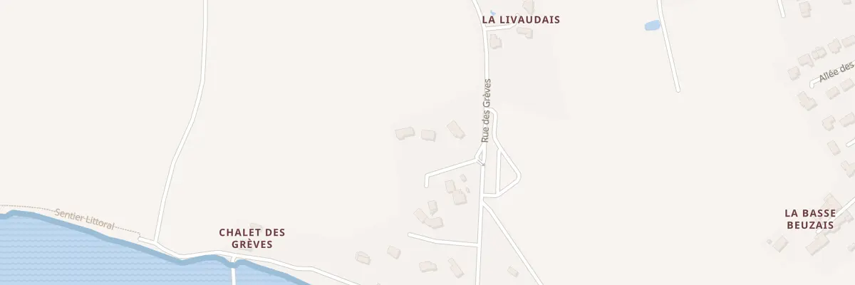Plan du 4 Rue du Vallion à Saint-Jouan-des-Guérets