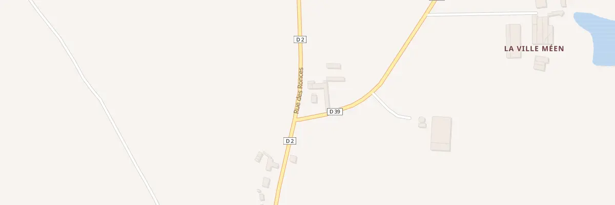 Plan du 1 Rue des Ronces à Évran