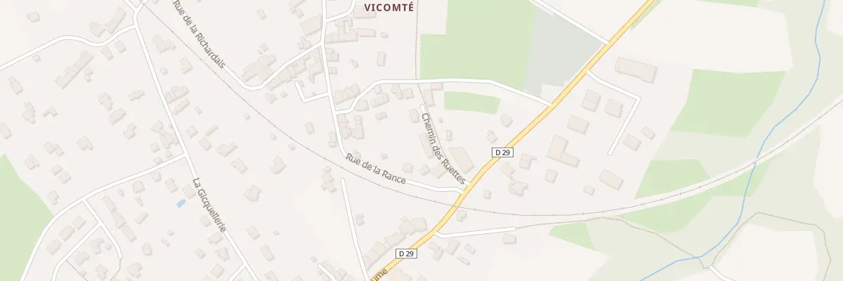 Plan du 1 Chem des Ruettes à La Vicomté-sur-Rance