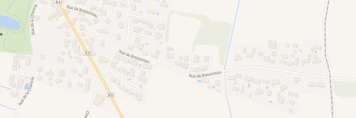 Plan du 17 Rue de Bressoreau à Chauvé