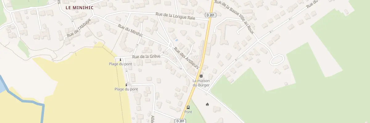 Plan du 4 Rue du Minihic à Saint-Malo