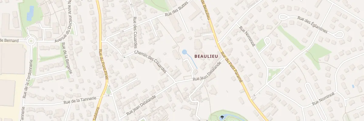 Plan du 33 Rue Jean Delalande à Saint-Malo