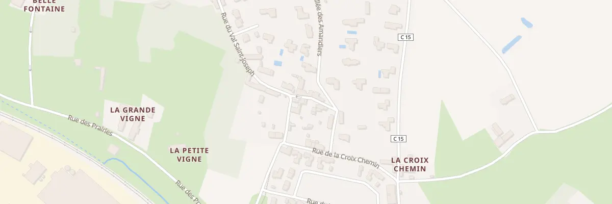 Plan du 41 Rue du Val Saint-joseph à Saint-Malo